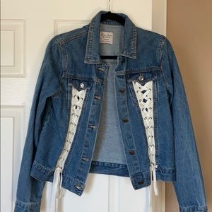 Corset denim jacket!